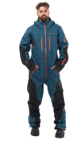 Комбинезон сноубордический Dragonfly SuperLight 3L Man Dark Ocean-Orange 2024 в Тюмени