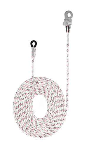  Гибкая анкерная линия АнкерЛайн 12 с карабином Стальной монтажный малый 20м Венто в Тюмени  