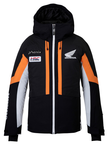 Куртка горнолыжная Phenix HONDA Racing Ski с капюшоном BK в Тюмени