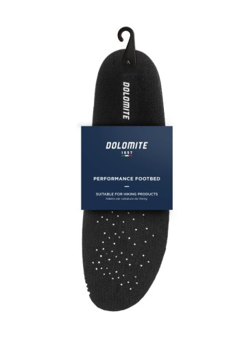 Купить стельки dolomite performance footbed black в Тюмени