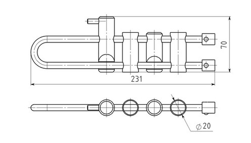  Спусковое устройство Вертикаль Решетка стальная в Тюмени  