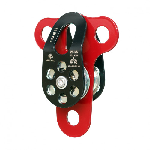  Блок-ролик Вертикаль двойной сталь с подшипником Про в Тюмени  