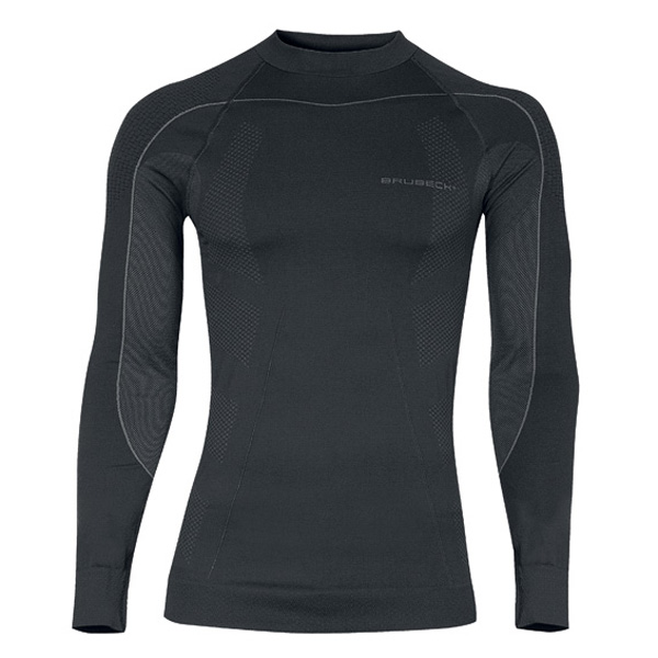 Футболка Brubeck Extreme Thermo LS1529М черный в Тюмени