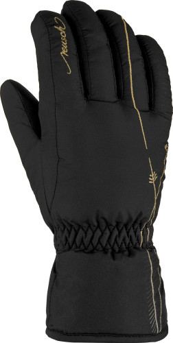 Перчатки Reusch Yana Black/Gold в Тюмени