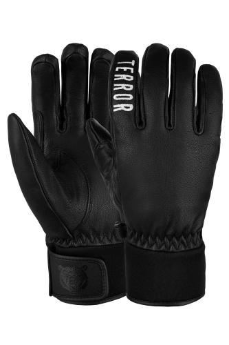 Перчатки Terror-Leather Gloves Black в Тюмени