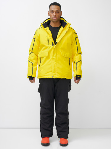 Костюм горнолыжный 390J желтый в Тюмени