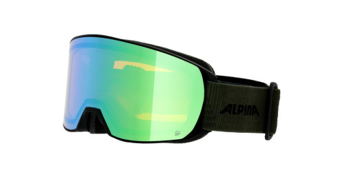 Купить маска alpina г/л nakiska q black-olive matt/q green s2 в Тюмени