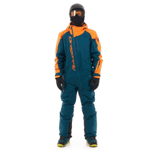 Комбинезон сноубордический Dragonfly Gravity Premium MAN Dark Ocean-Orange 2023 в Тюмени