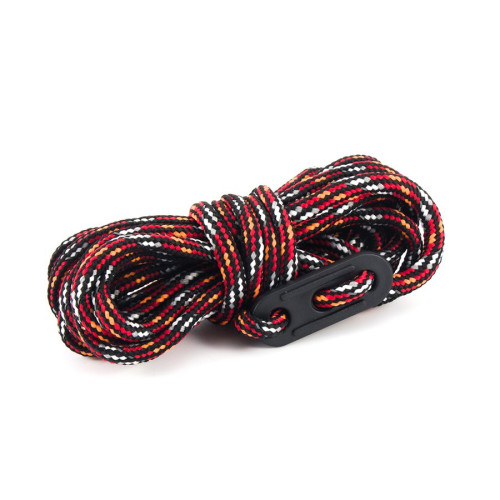 Оттяжки для палаток светоотраж.с натяжителем Следопыт 2,5 м( 4шт) цвет кр.-оран.-черн.