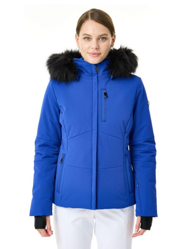 Куртка горнолыжная Poivre Blanc с иск.мехом W24-0802-WO/A синий в Тюмени