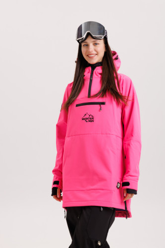 Анорак сноубордический MountainMan Barbie розовый неон в Тюмени