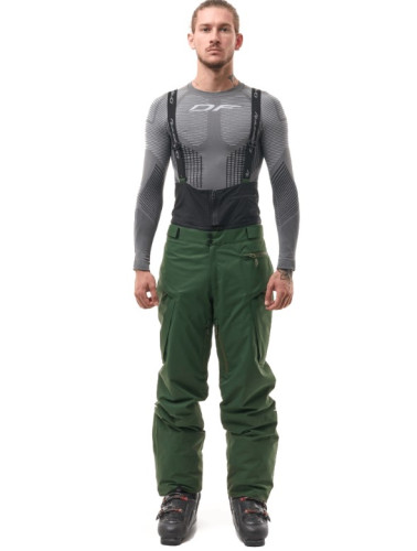Штаны горнолыжные утепленные Dragonfly Gravity Man Khaki в Тюмени