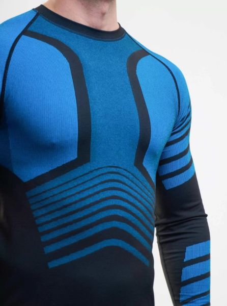 Комплект термобелья X-Line Sport мужской черный с синим NEW в Тюмени