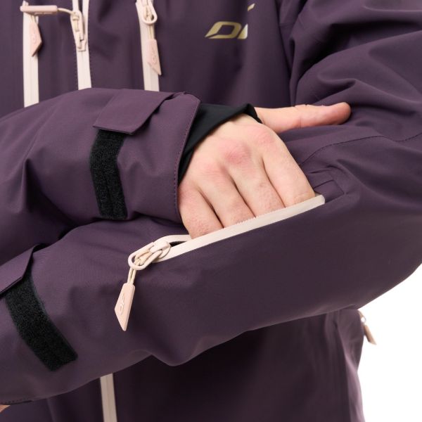 Куртка горнолыжная Dragonfly утепленная Gravity Man Plum в Тюмени