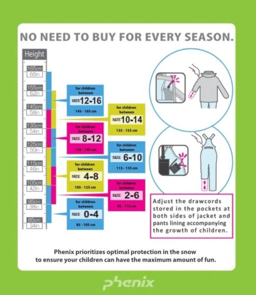 Костюм горнолыжный Phenix Playing in Snow Junior Two-piece RD в Тюмени