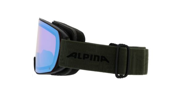 Купить маска alpina г/л nakiska q black-olive matt/q green s2 в Тюмени