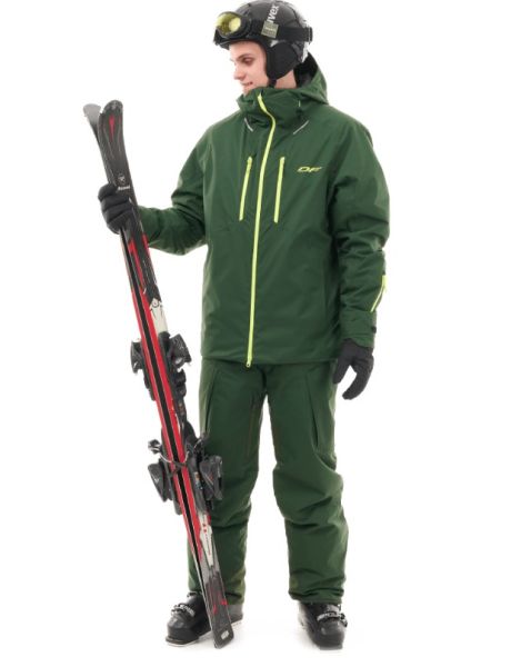 Куртка горнолыжная Dragonfly утепленная Gravity Man Khaki в Тюмени