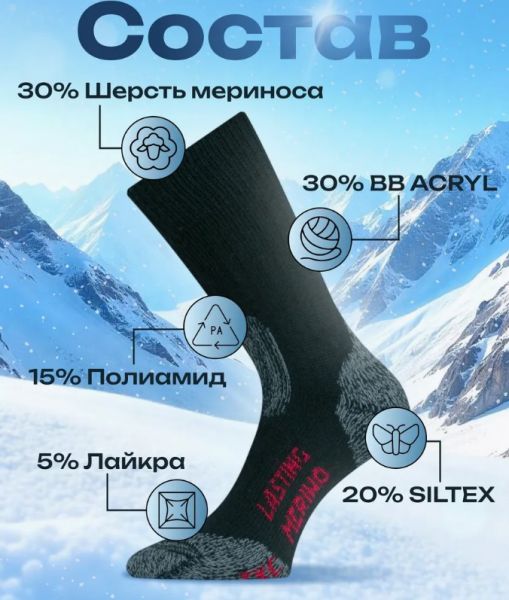 Купить Носки Lasting TXC 900 в Тюмени