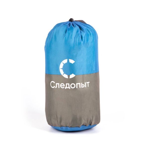 Матрас Следопыт кемпинговый надувной с насосом,190x60x12cм,PF-KS-12 синий