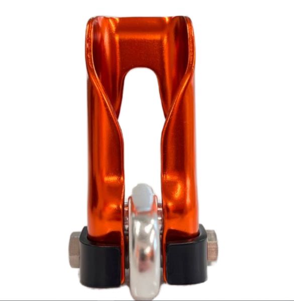  Зажим Вертикаль для двойной веревки оранжевый в Тюмени  