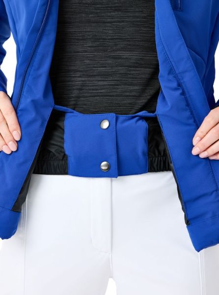 Куртка горнолыжная Poivre Blanc с иск.мехом W24-0802-WO/A синий в Тюмени