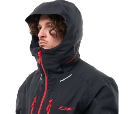 Куртка горнолыжная Dragonfly утепленная Gravity Man Black-Red в Тюмени
