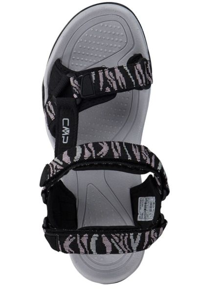 Купить сандалии cmp hamal wmn hiking nero-pale rose черный в Тюмени