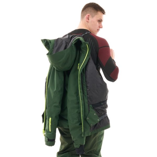 Куртка горнолыжная Dragonfly утепленная Gravity Man Khaki в Тюмени