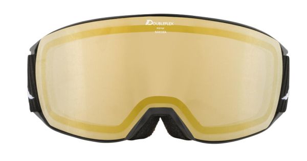 Купить маска alpina г/л nakiska q-lite black matt/q-lite gold s1 в Тюмени