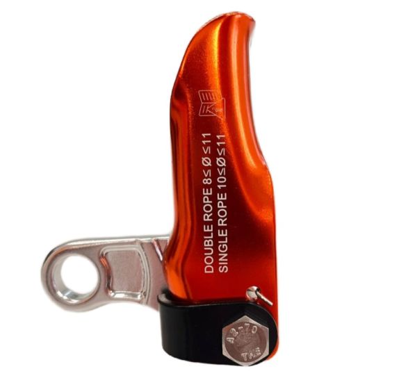  Зажим Вертикаль для двойной веревки оранжевый в Тюмени  
