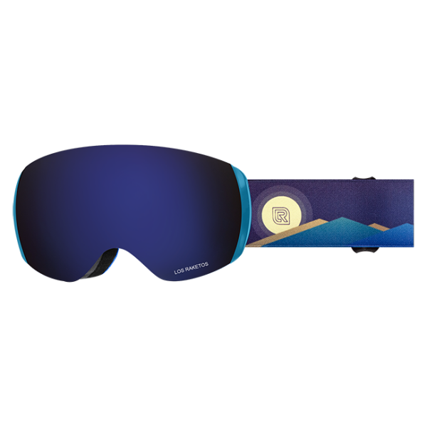 Купить маска los raketos njs chrom blue в Тюмени