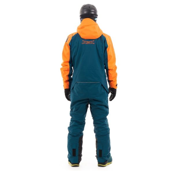 Комбинезон сноубордический Dragonfly Gravity Premium MAN Dark Ocean-Orange 2023 в Тюмени