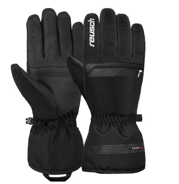 Перчатки Reusch Snow King Black/White в Тюмени