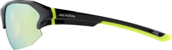 Купить очки alpina lyron hr black-neon yellow gloss/yellow mirror cat.3 в Тюмени