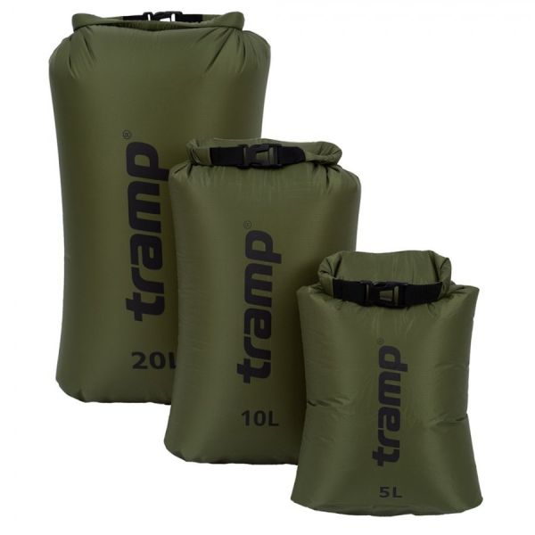 Гермомешок Tramp  Nylon Ultralight 20л.оливковый