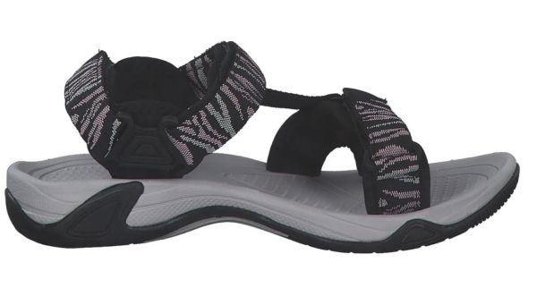 Купить сандалии cmp hamal wmn hiking nero-pale rose черный в Тюмени