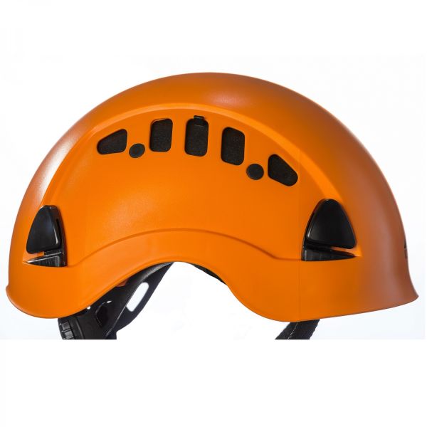  Каска Вертикаль защитная с вентиляционными отверстиями(оранжевая) в Тюмени  