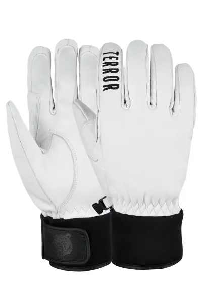Перчатки Terror-Leather Gloves Black в Тюмени