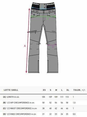 Штаны сноубордические Lotte Pants black HORSEFEATHERS в Тюмени