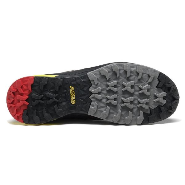 Купить ботинки asolo softrock mm black/black/yellow в Тюмени