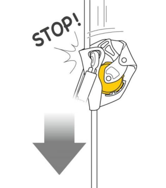  Страховочное устройство Petzl ASAP желтый в Тюмени  